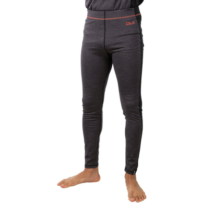 Trespass Men's Base Layer Trousers Oliver in Grey Marl