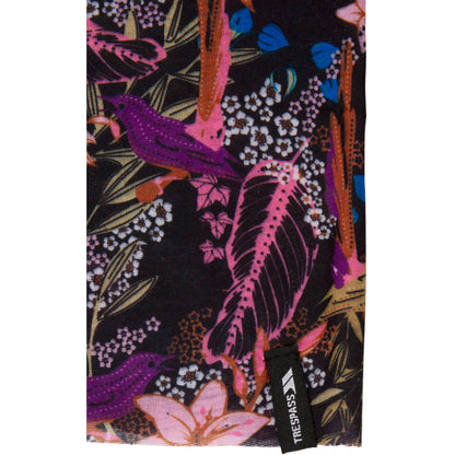 Trespass Reminisce Womens Neckwarmer in Floral Print