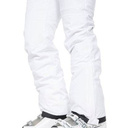 Roseanne Women's Waterproof Ski Trousers in White