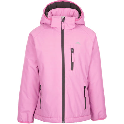Shasta Girls Padded Waterproof Jacket in Deep Pink