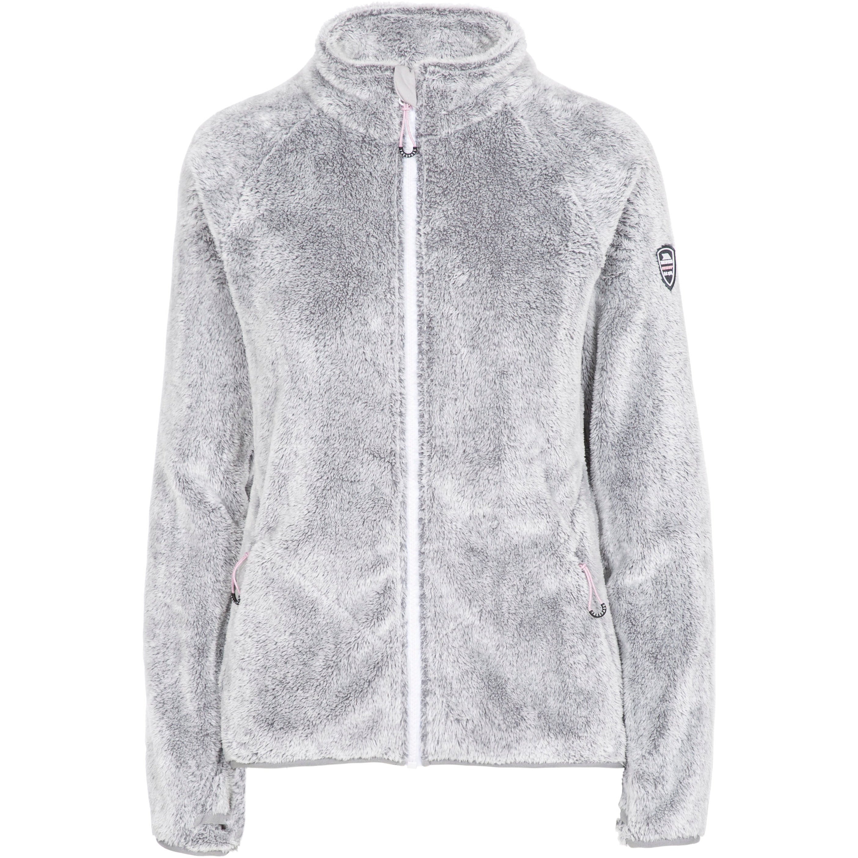 Grey womens clearance fleece jacket