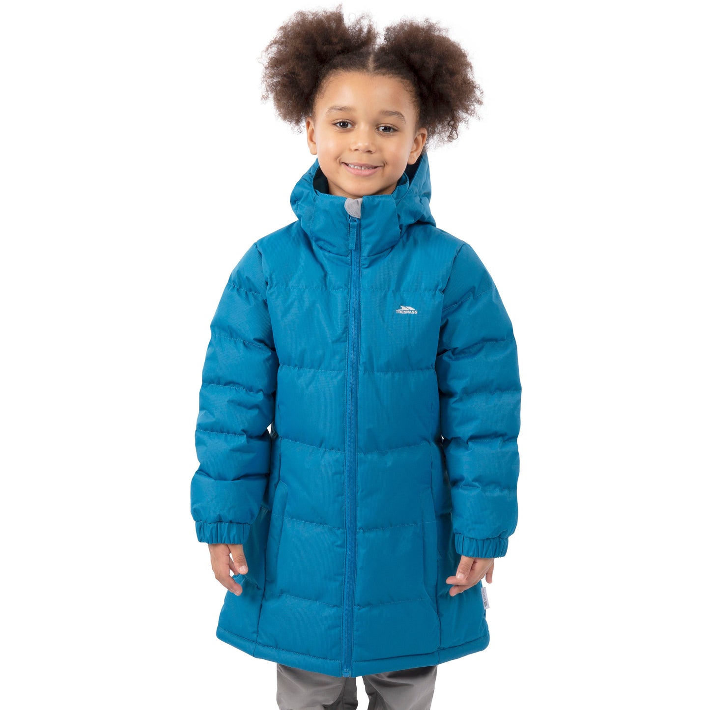 Tiffy Girls Padded Casual Jacket in Rich Teal