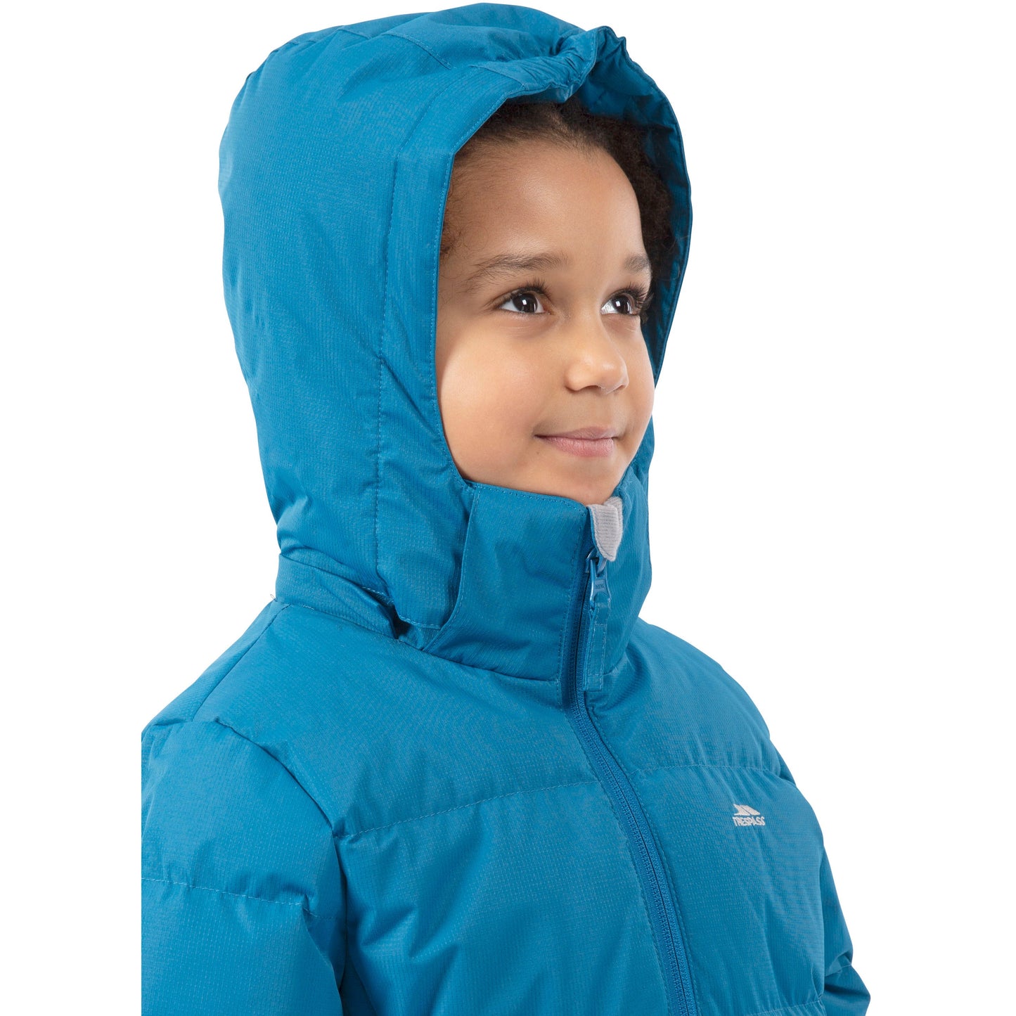 Tiffy Girls Padded Casual Jacket in Rich Teal