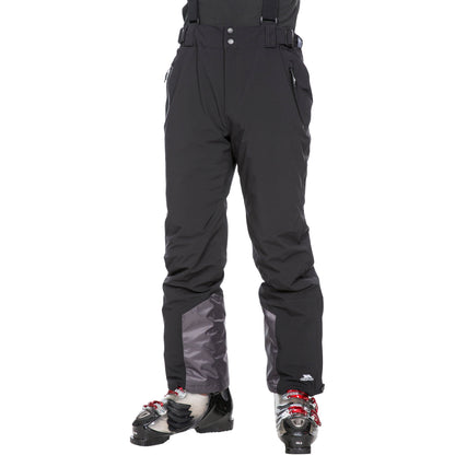Trespass Mens DLX Ski Trousers Kristoff2 in Black