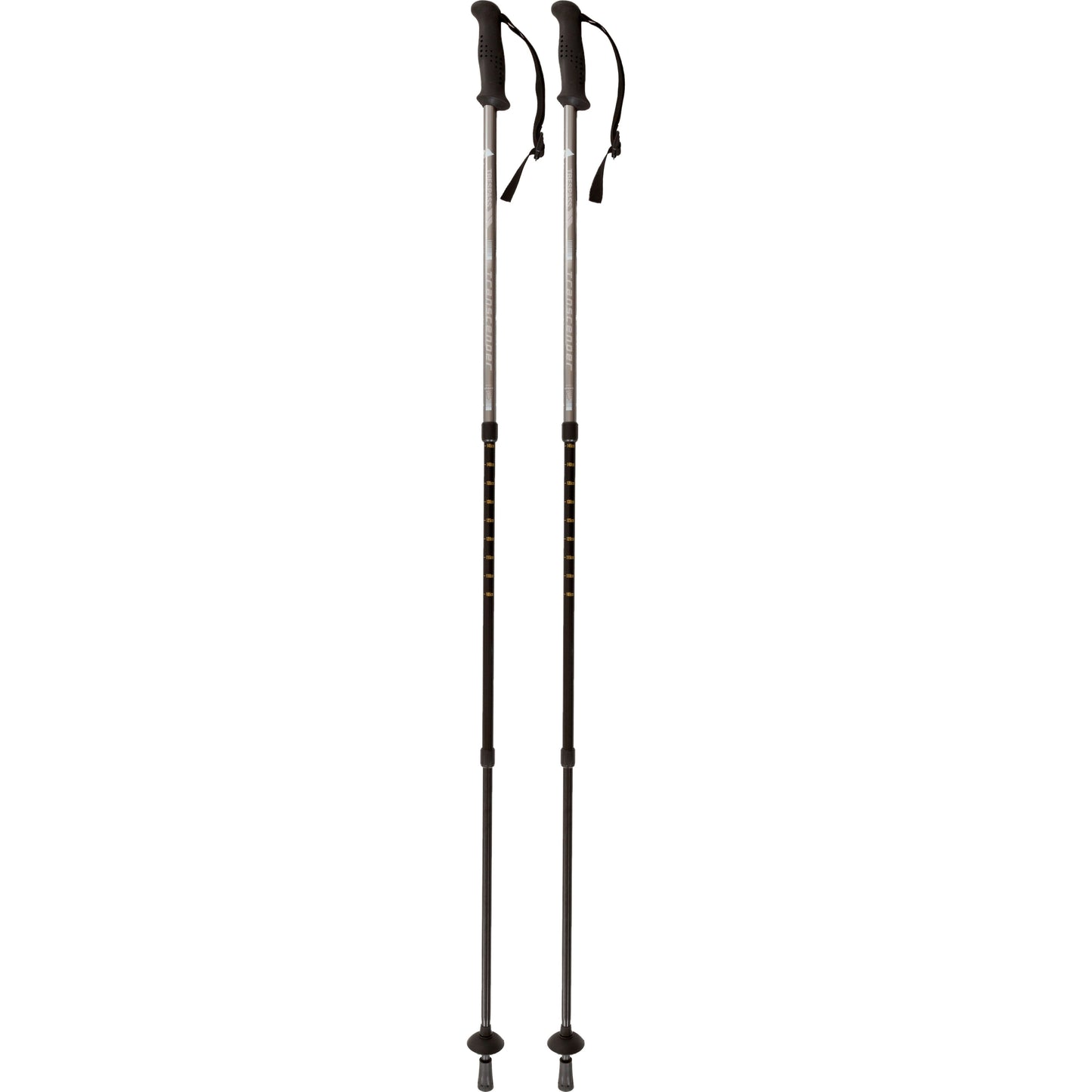 Transduo - 2 Pc Walking Pole Set - Graphite