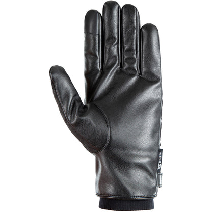 Tully Adults Quilted Touchscreen Gloves in Black