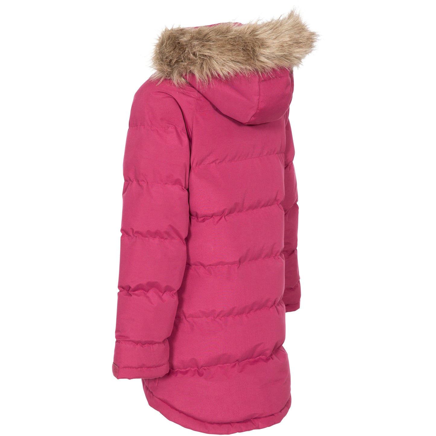 Unique Girls' Water Resistant Padded Jacket - Berry