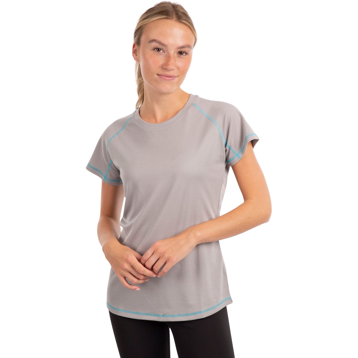 Viktoria Women's Active T-Shirt - Platinum