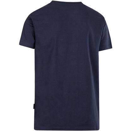 Wastwater Lake Men's Quick Dry Casual Printed T-Shirt in Navy