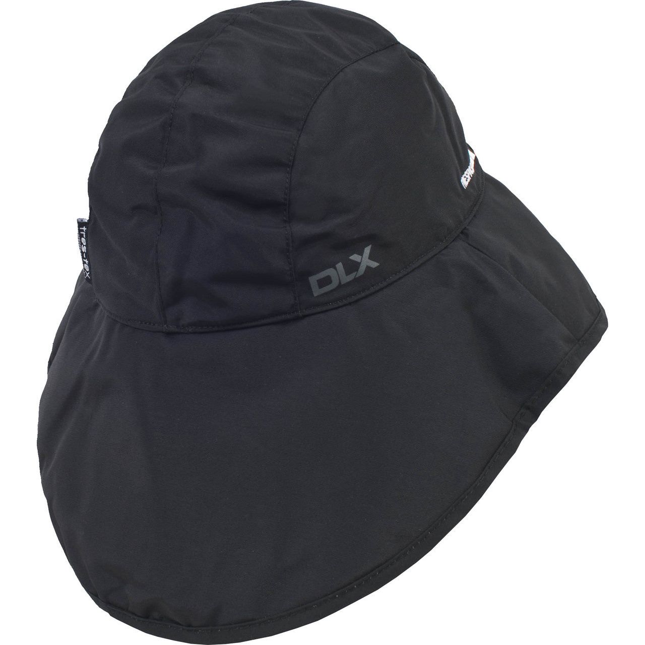 Dlx Adults Ando Waterproof Rain Hat - Black