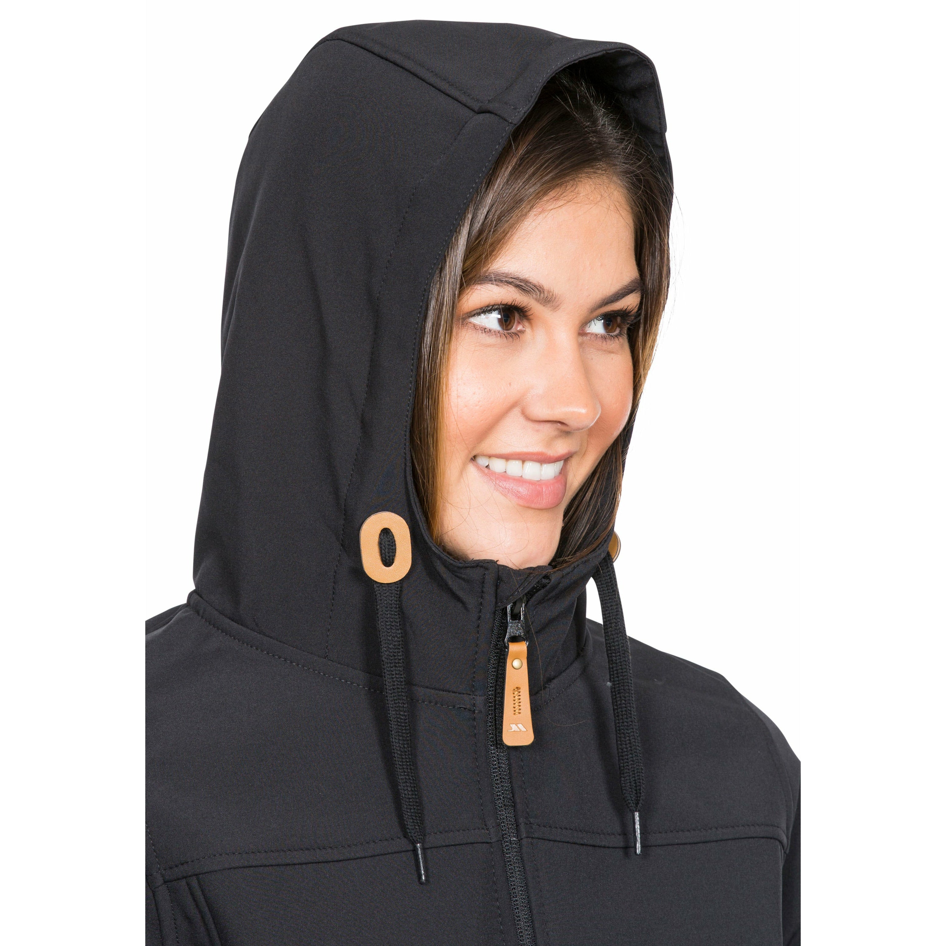 Alinta long length softshell jacket black best sale