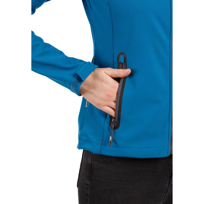 Bela 2 Women's Soft Shell Jacket in Cosmic Blue