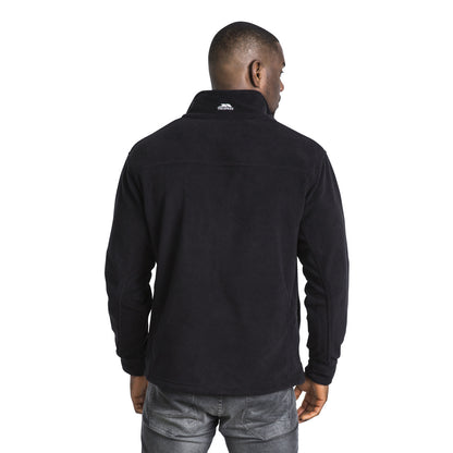 Bernal Mens Full Zip Fleece Jacket - Black