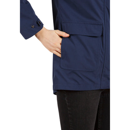 Brampton Women's Unpadded Waterproof Shell Jacket in Navy