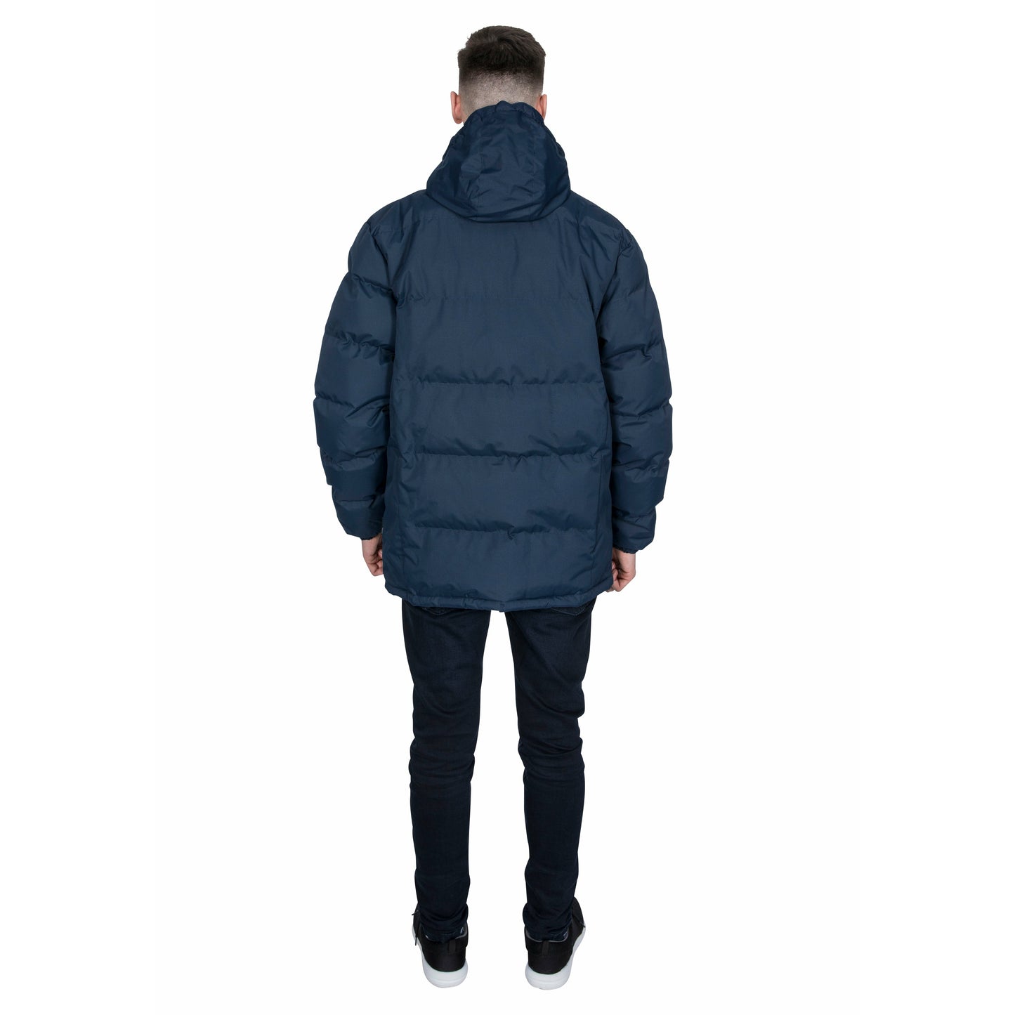 Clip Mens Padded Casual Jacket - Navy