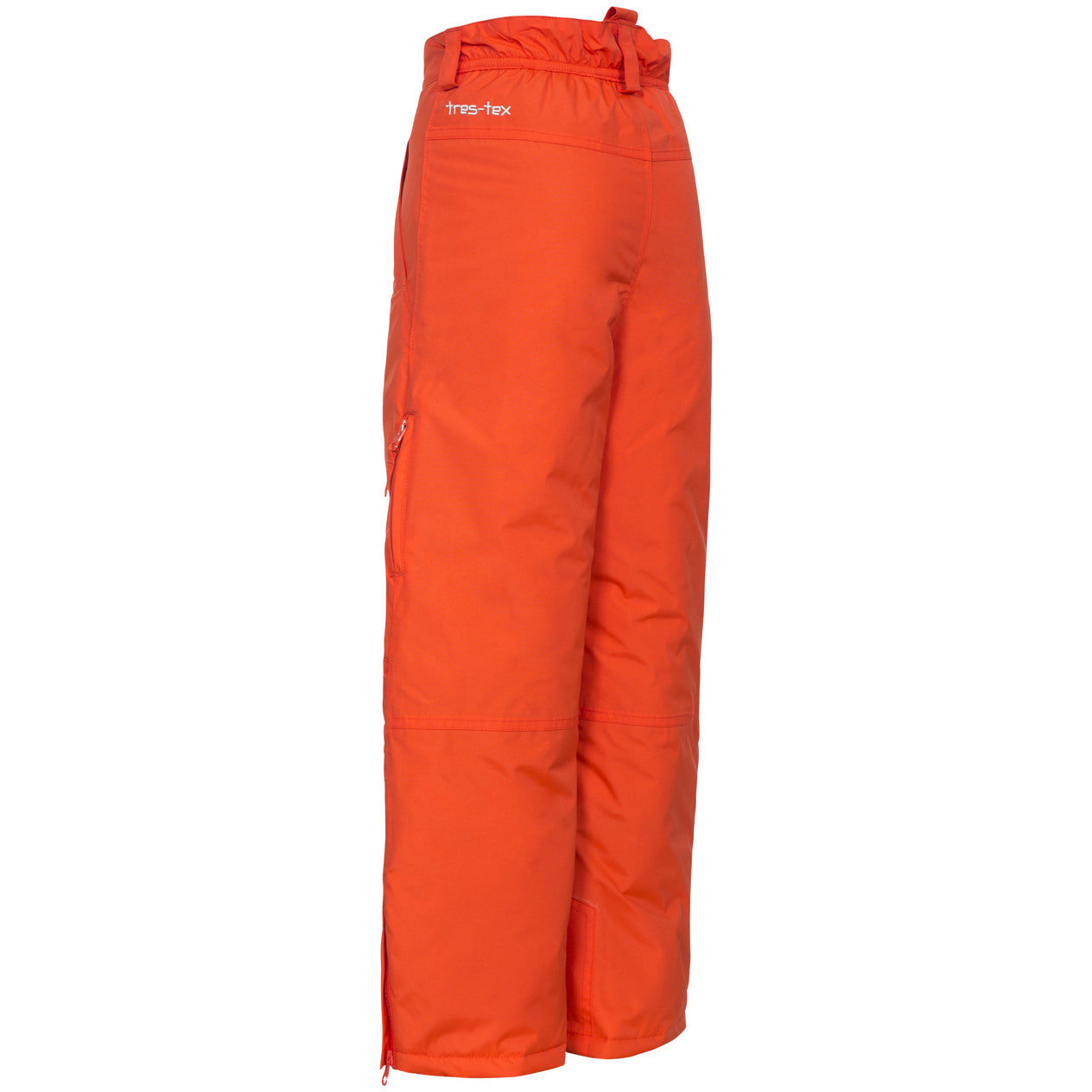 Contamines - Kid's Ski Pants - Hot Orange