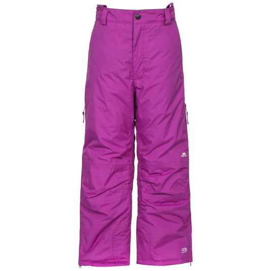 Contamines - Kid's Ski Pants - Purple Orchid