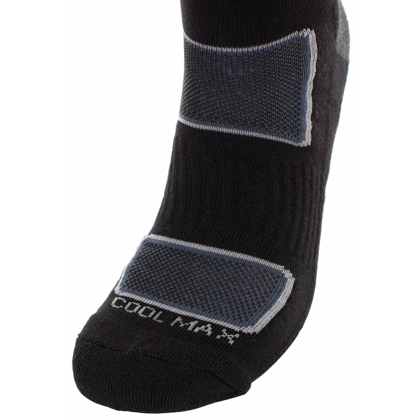 Rizzle Eco Men's Recycled Yarn Trekking Boot Socks - Black