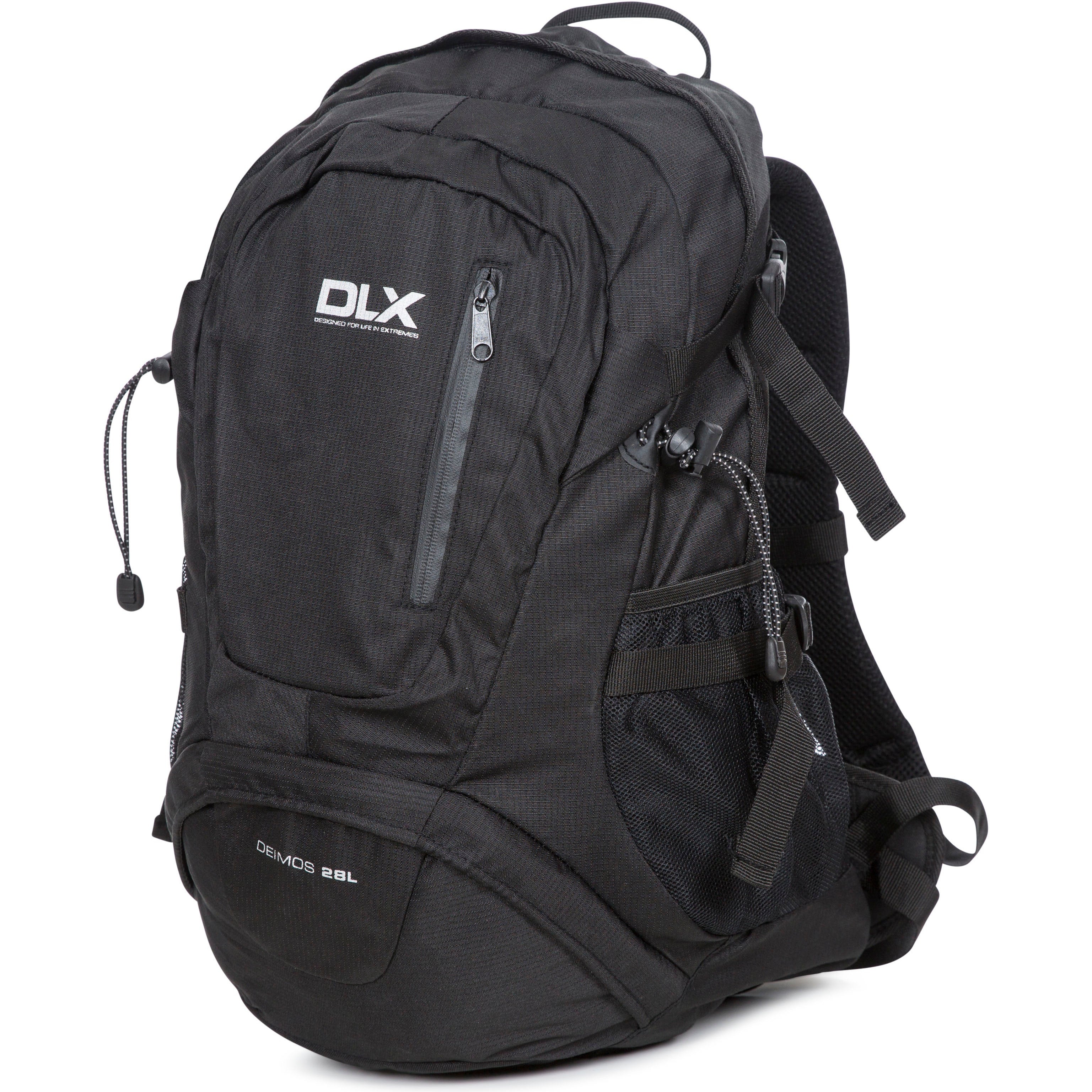 Dlx Deimos 28 Litre Rucksack - Black | Trespass Ireland