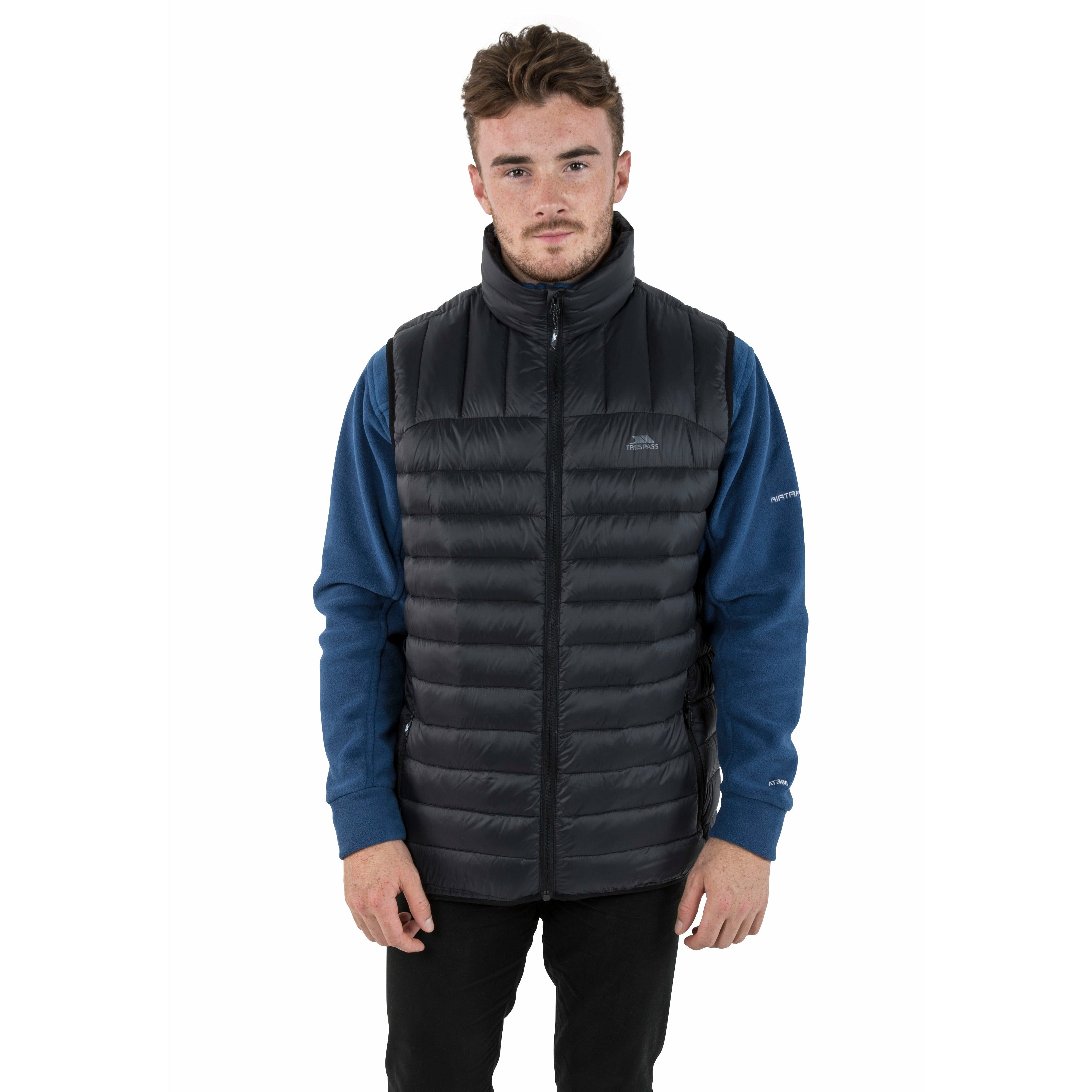 Down filled clearance gilet mens