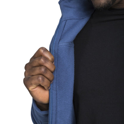 Bernal Mens Full Zip Fleece Jacket - Navy Tone