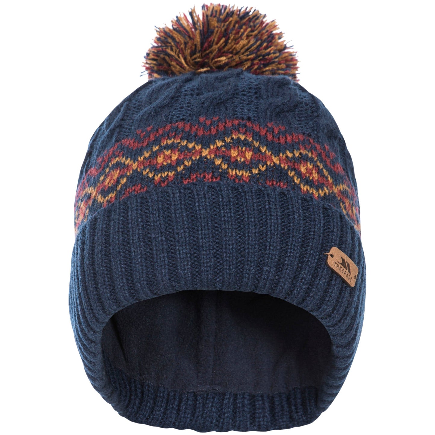 Andrews Mens Knitted Hat in Navy