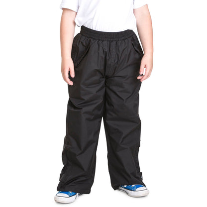 Echo Kids Unisex Waterproof Trousers - Black