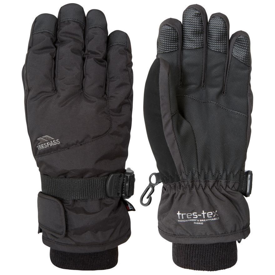 Ergon 2 - Unisex Youths Ski Gloves - Black
