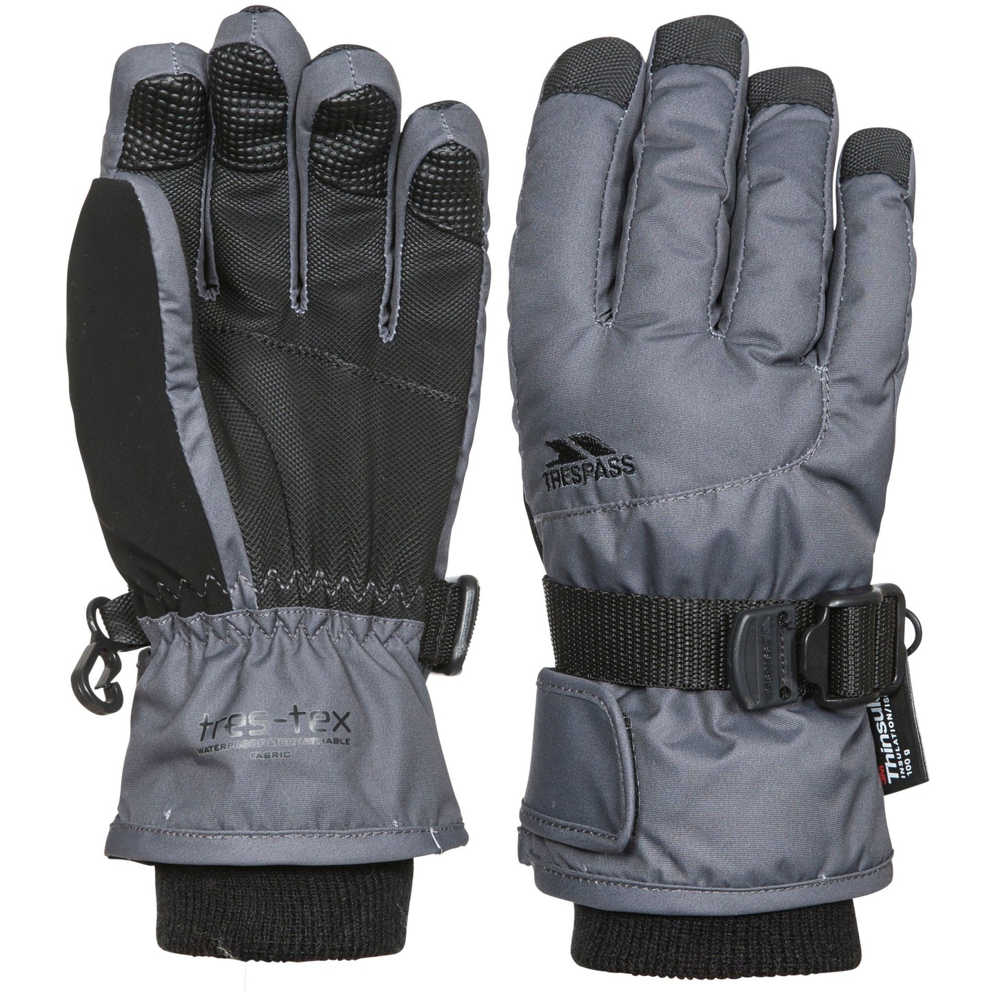 Ergon 2 - Unisex Youths Ski Gloves - Carbon
