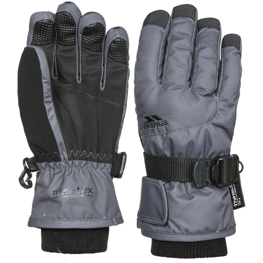 Ergon 2 - Unisex Kids Ski Gloves - Carbon