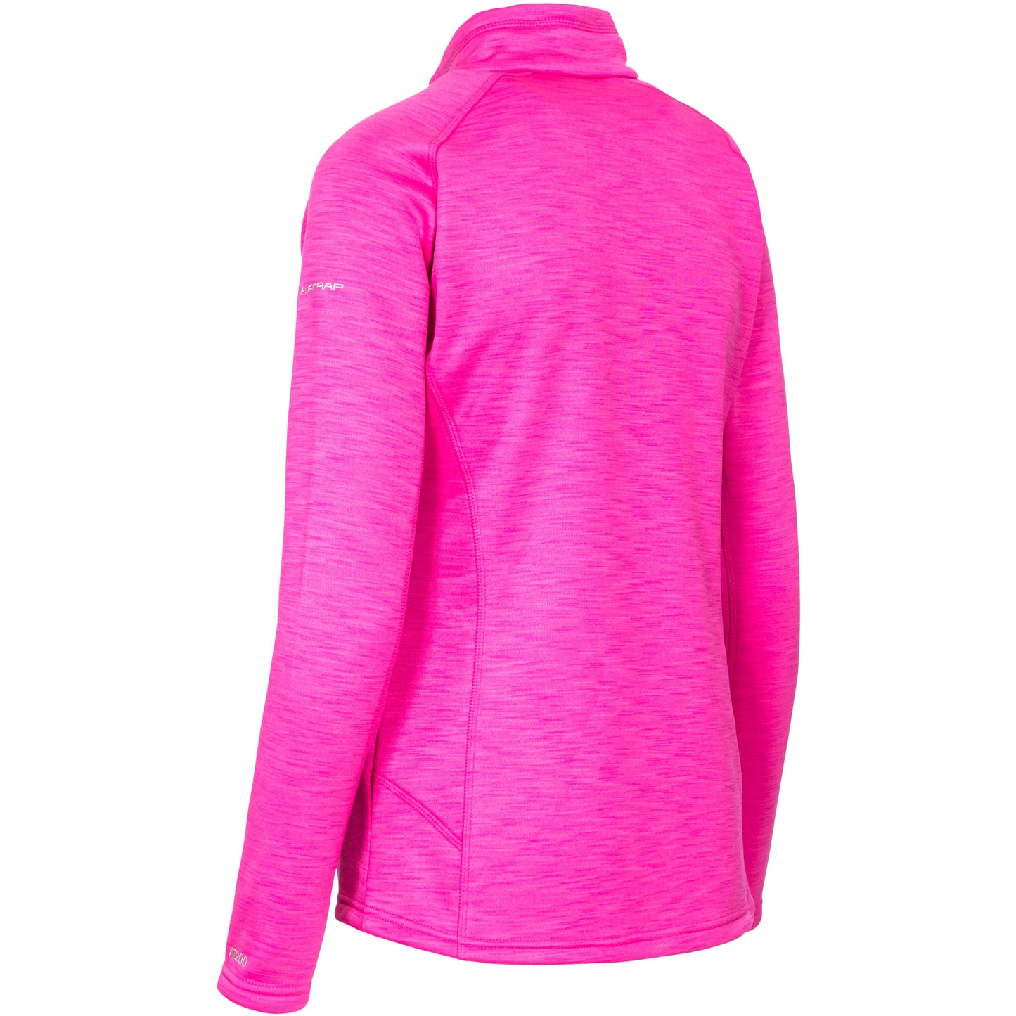 Fairford Women's 1/2 Zip Fleece Jumper - Pink Glow Marl