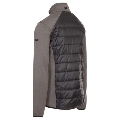 Falfieldkirk Men's Quilted Fleece Jacket - Black