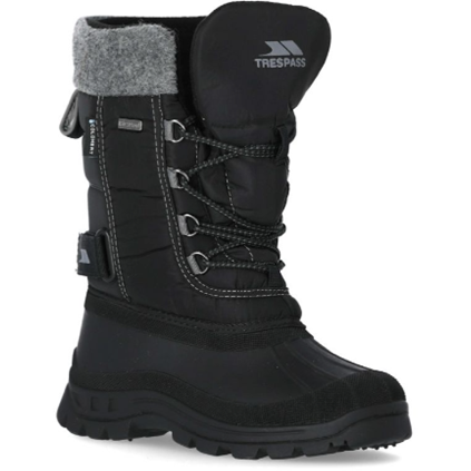 Strachan Youth Boys' Lace Up Snow Boots - Black