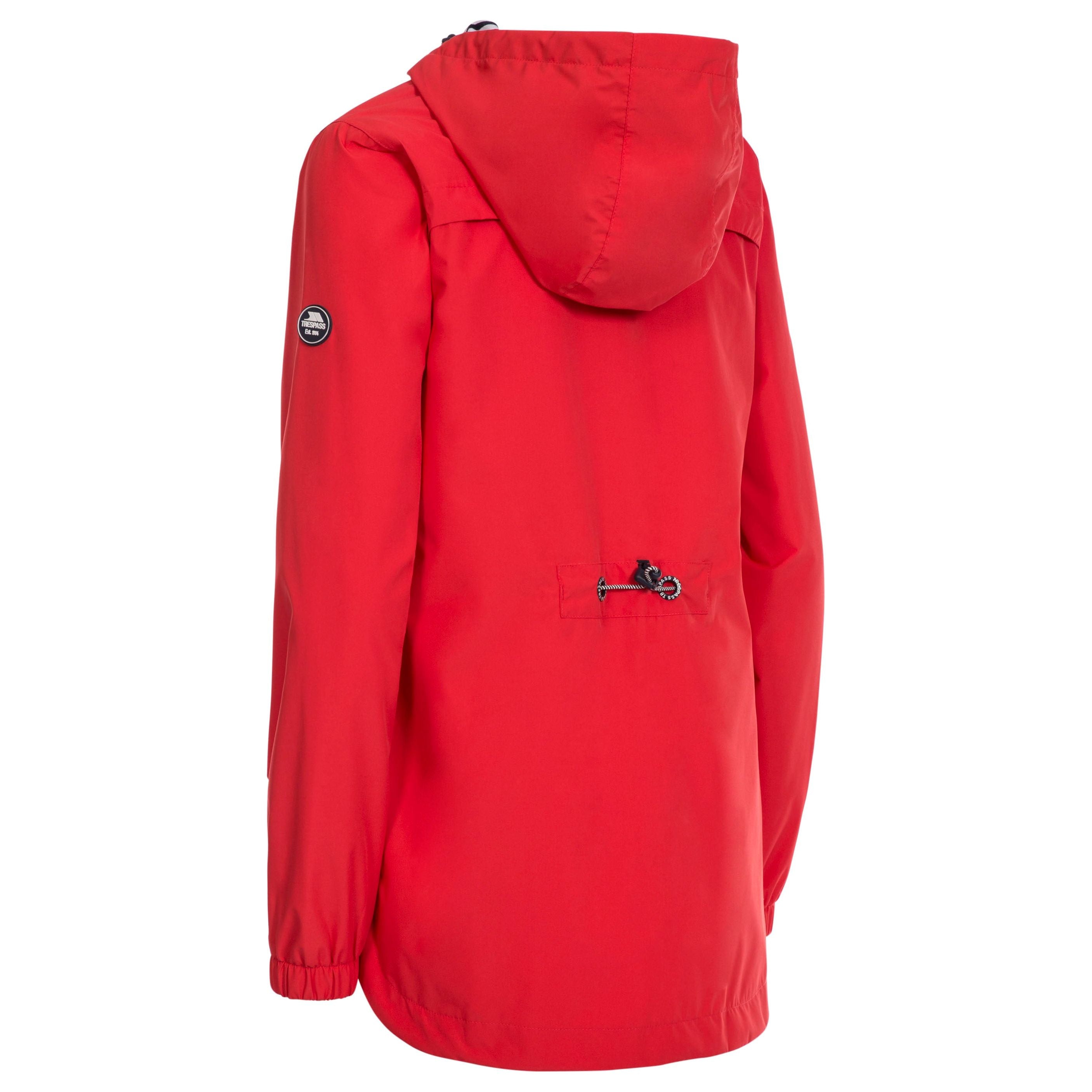 Ladies red waterproof jacket best sale