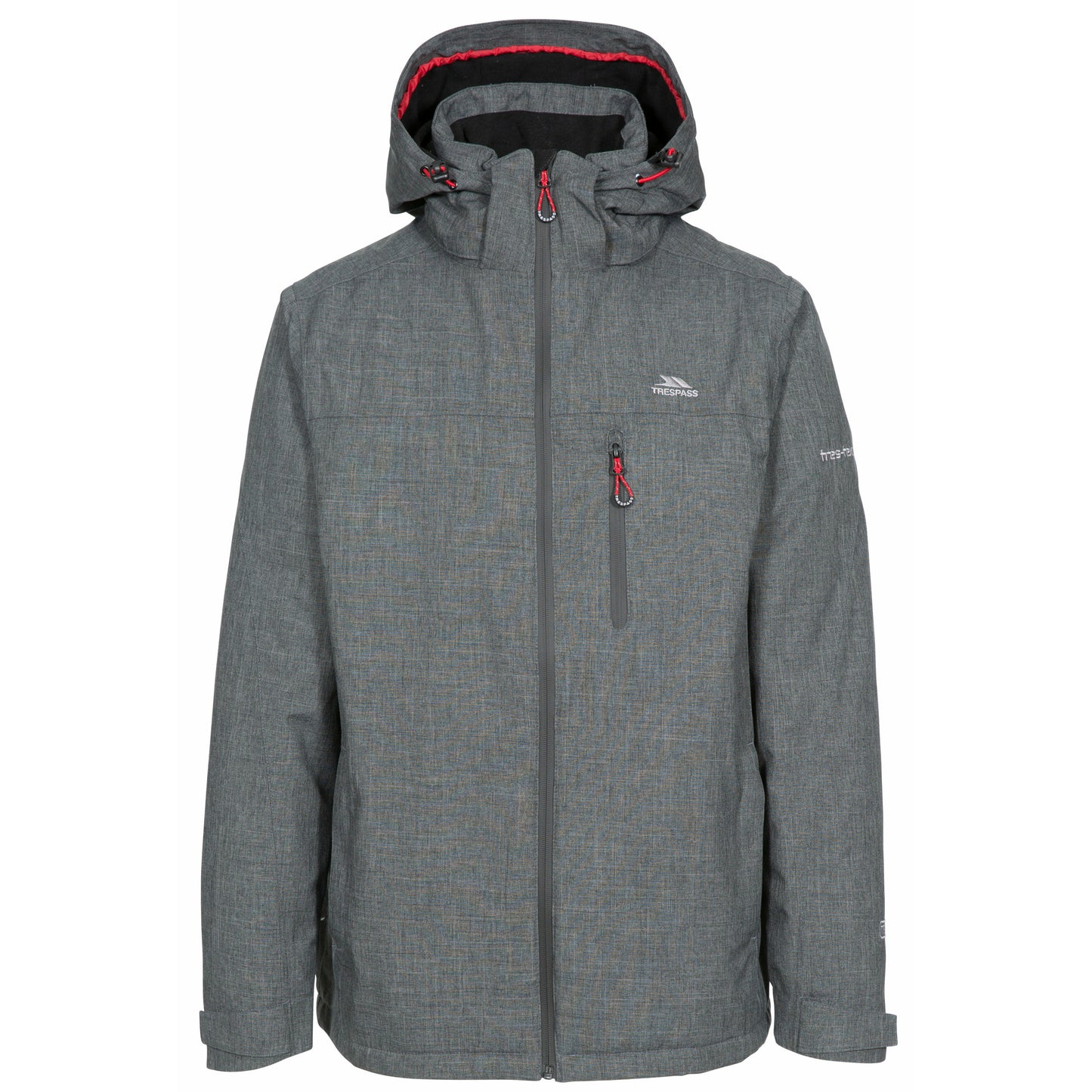 Fyfinn Men's Padded Waterproof Jacket in Dark Grey