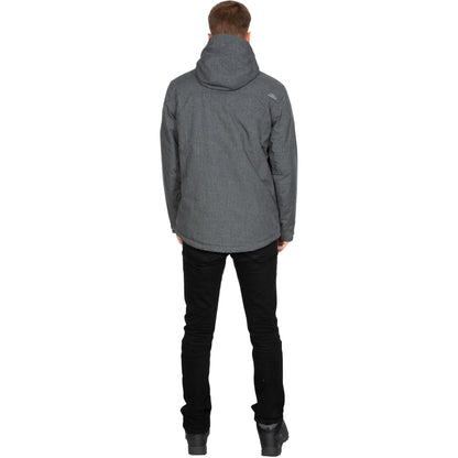 Fyfinn Men's Padded Waterproof Jacket in Dark Grey