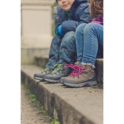 Glebe Youths Walking Boots - Earth Brown