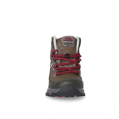 Glebe Youths Walking Boots - Earth Brown