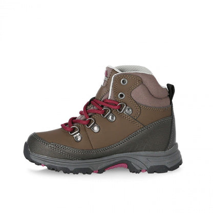Glebe Youths Walking Boots - Earth Brown