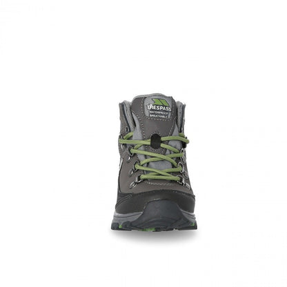 Glebe Youths Walking Boots - Gull Grey