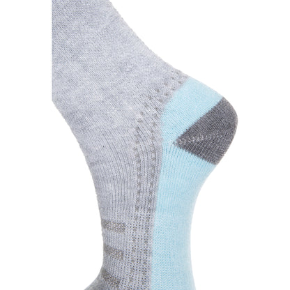 Janus 2 - Women's Ski Socks - 2 Pack - Mist / Aqua