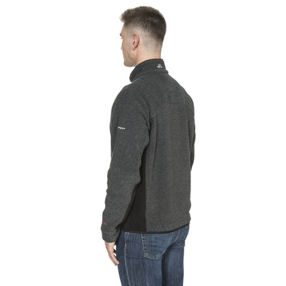 Jynx Mens Full Zip Fleece Jacket - Black