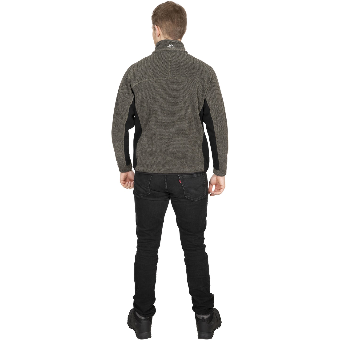 Jynx Mens Full Zip Fleece Jacket - Olive