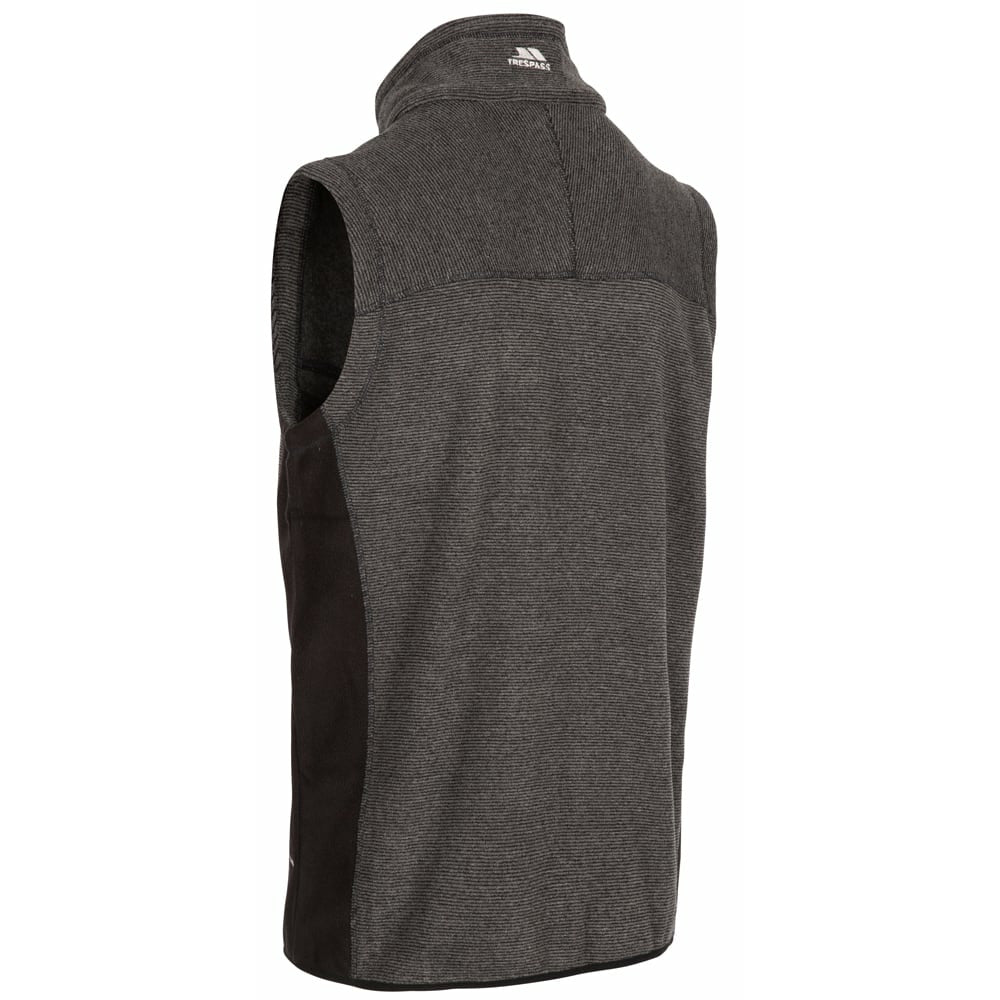 Jynxless Men's Heavy Fleece Gilet / Bodywarmer in Black