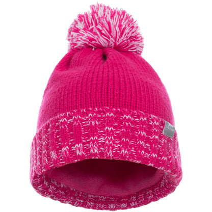 Nefti Unisex Kids Knitted Hat - Pinkn Lady