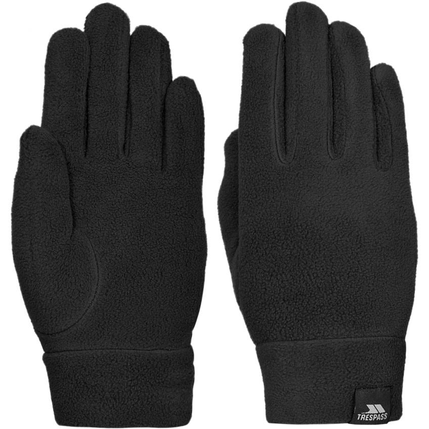 Plummet Womens Warm Fleece Gloves in Black