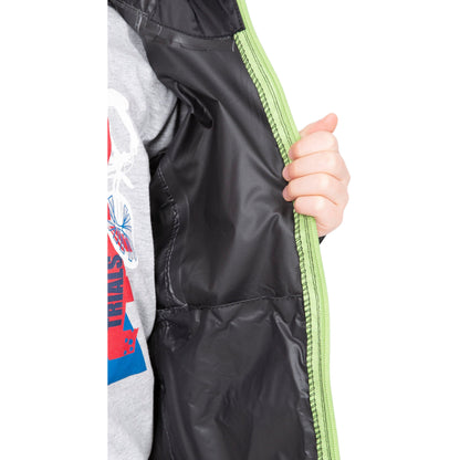 Qikpac Kids Packaway Unpadded Waterproof Jacket in Black