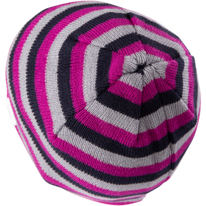 Reagan Kids' Reversible Beanie Hat - Purple Orchid