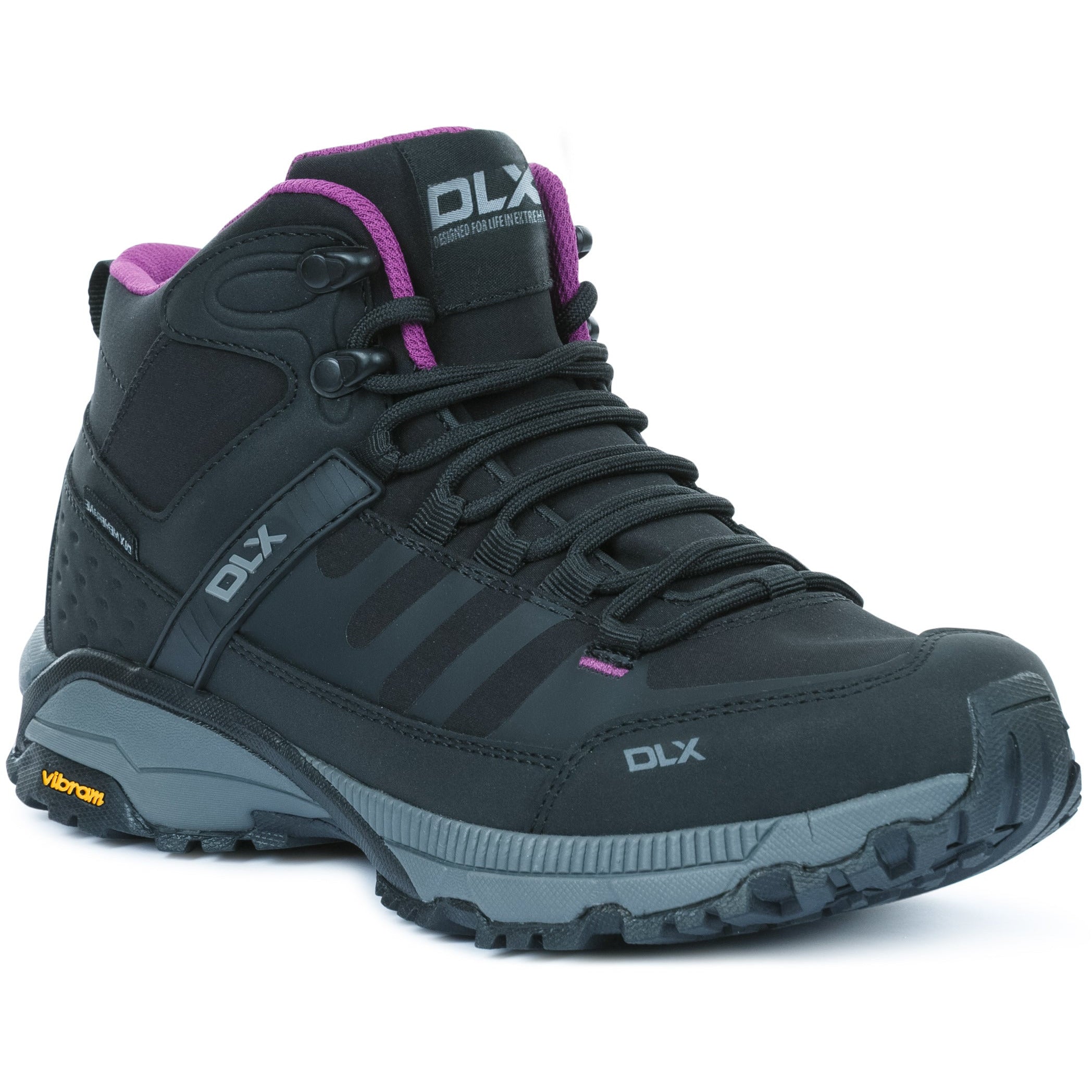 Ladies black hiking boots online