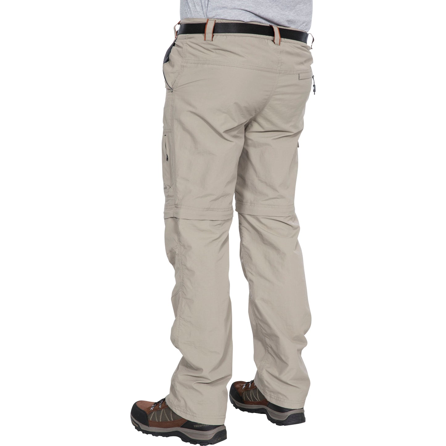 Rynne - Mens Active Zipoff Trousers - Bamboo